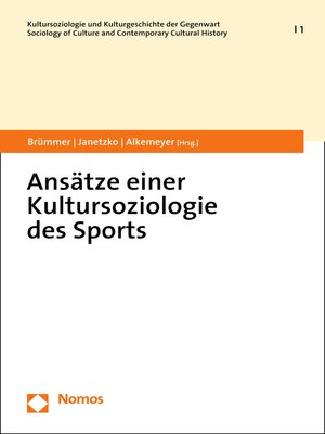 cover image of Ansätze einer Kultursoziologie des Sports